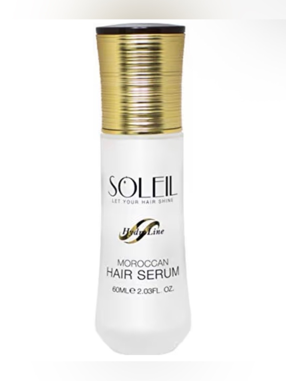 Soleil Moroccan Hair Serum 2.03 Fl. Oz. 60ml Hydroline Paraben Free